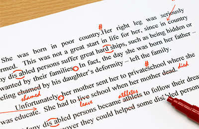 Get professional editing after receiving instant proofreading