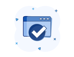 check mark on file vector image