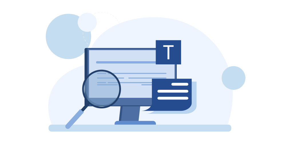 plagiarism checker computer vector image